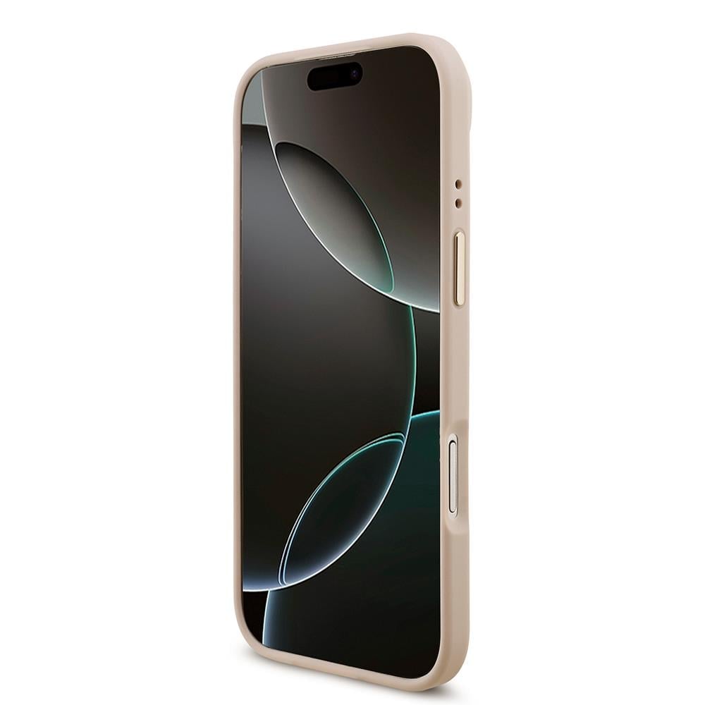 Apple iPhone 17 Air Kılıf Guess Orjinal Lisanslı 4G Büyük Metal Logolu Kalın Askılı Kapak