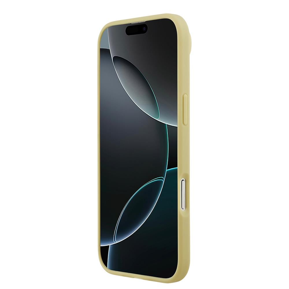Apple iPhone 17 Air Kılıf Guess Orjinal Lisanslı Taşlı Arka Yüzey Üçgen Logolu Kapak