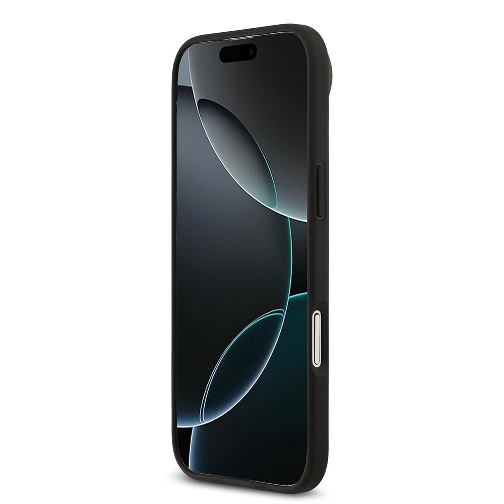Apple iPhone 17 Air Kılıf Guess Orjinal Lisanslı PU Deri 4G Desenli Üçgen Logolu Kapak