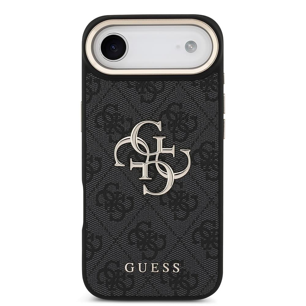 Apple iPhone 17 Air Kılıf Guess Orjinal Lisanslı 4G Büyük Metal Logolu Kalın Askılı Kapak