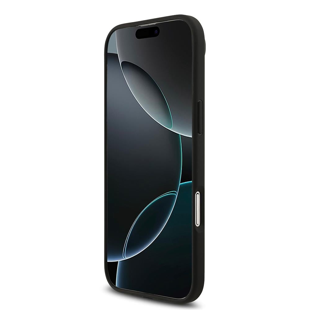 Apple iPhone 17 Air Kılıf Guess Orjinal Lisanslı Taşlı Arka Yüzey Üçgen Logolu Kapak
