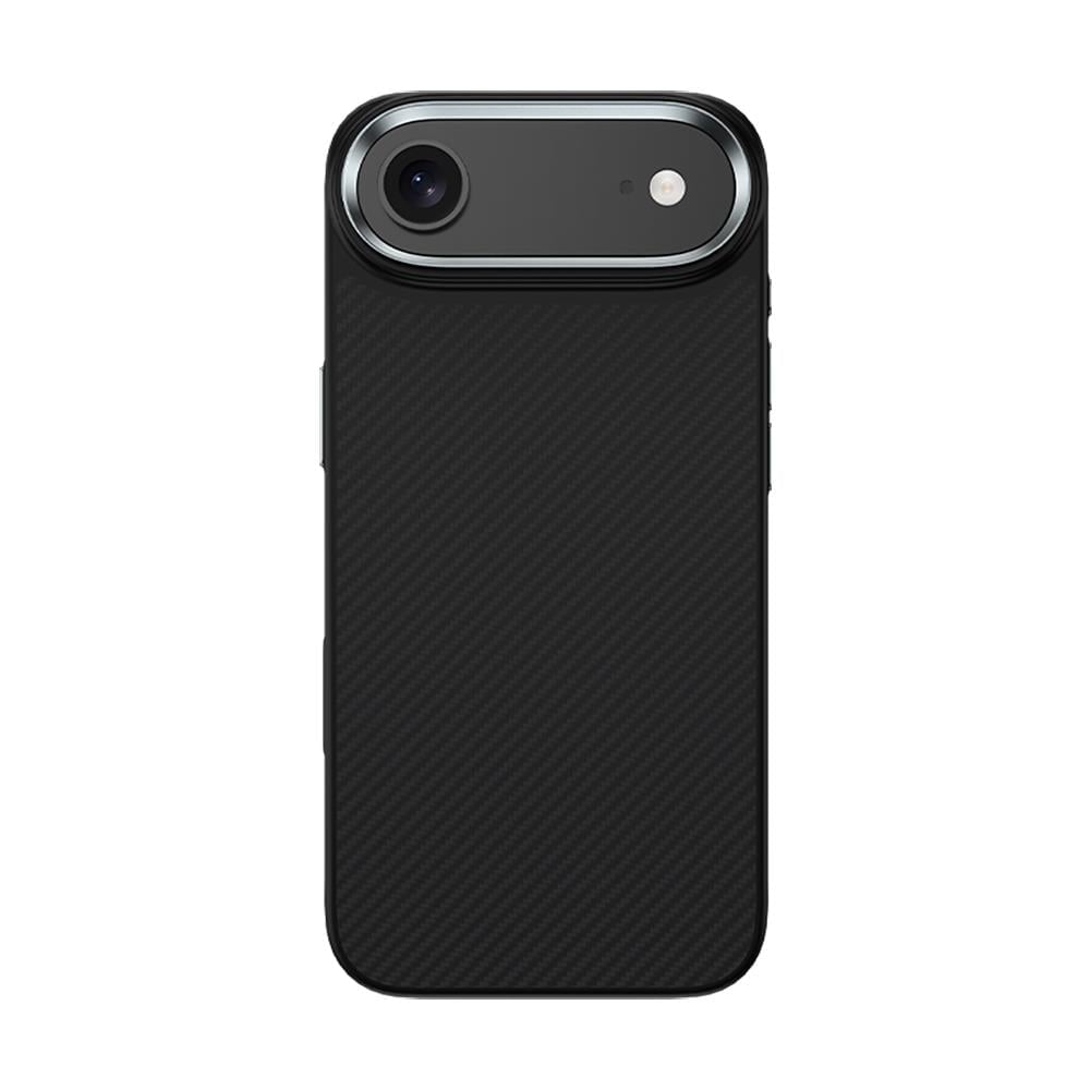 Apple iPhone 17 Air Kılıf Karbon Fiber M-safe Şarj Özellikli Benks Hybrid ArmorPro 600D Kevlar Kapak