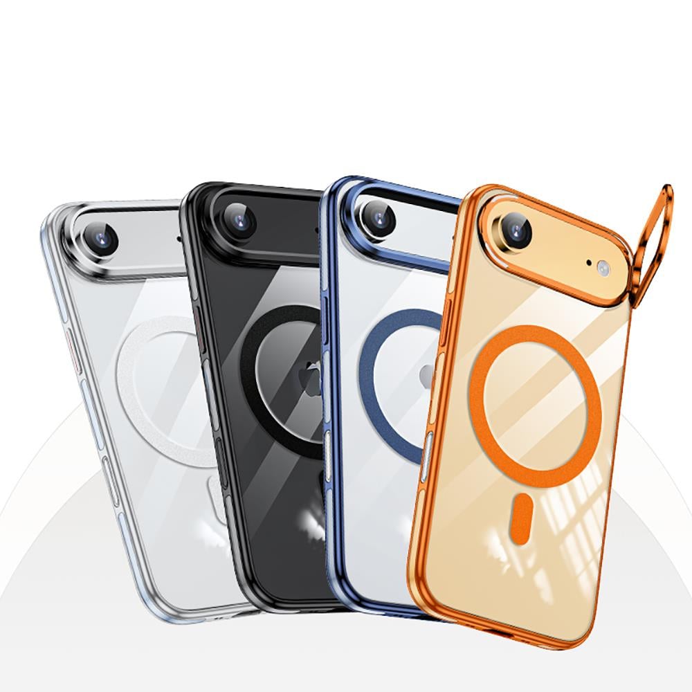 Apple iPhone 17 Air Kılıf M-safe Şarj Özellikli Wlons Standlı Efsane Kapak