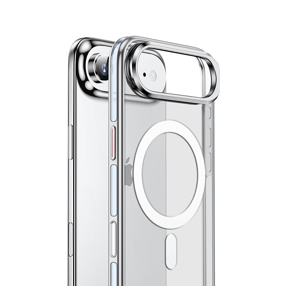 Apple iPhone 17 Air Kılıf M-safe Şarj Özellikli Wlons Standlı Efsane Kapak