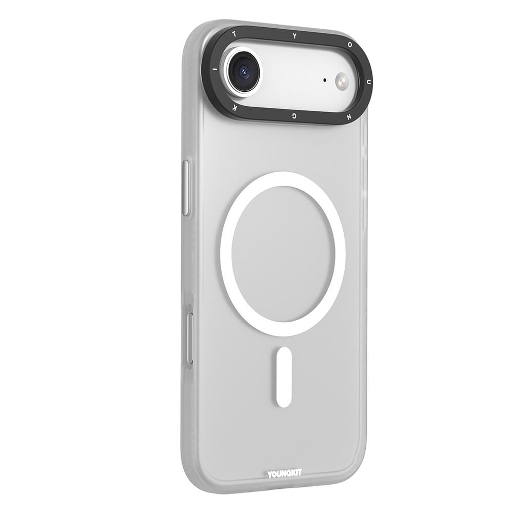 Apple iPhone 17 Air Kılıf M-safe Şarj Özellikli Youngkit Hidden Sand Serisi Kapak