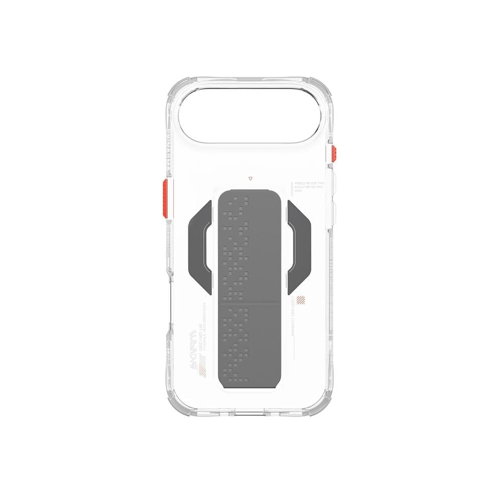 Apple iPhone 17 Air Kılıf M-Safe Şarj Özellikli Airbag Tasarımlı Standlı Skinarma Haxa Kapak