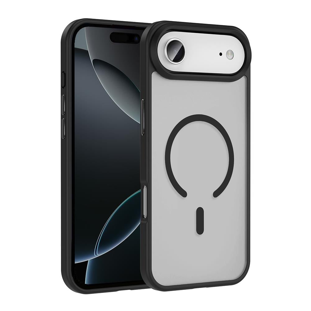 Apple iPhone 17 Air Kılıf M-safe Şarj Özellikli Mat Arka Yüzey Zore Sio Kapak