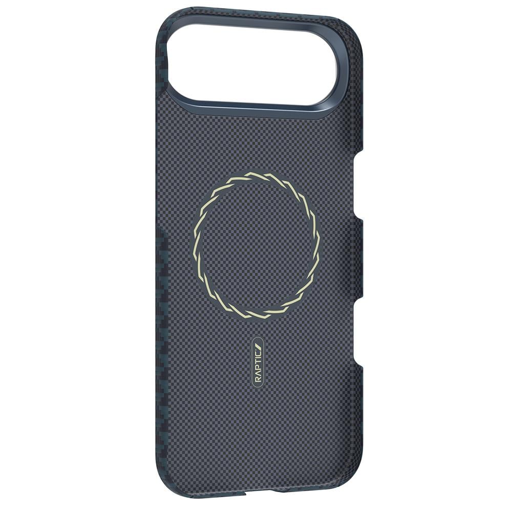 Apple iPhone 17 Air Kılıf M-safe Şarj Özellikli Raptic Aramid Skin Origin Serisi Kapak