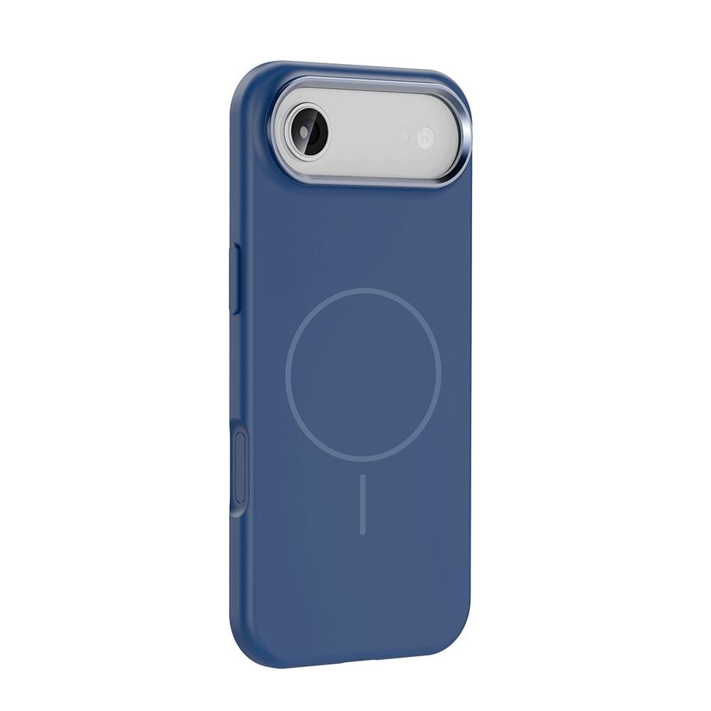 Apple iPhone 17 Air Kılıf M-Safe Şarj Özellikli Metal Kamera Çerçeveli Zore Edi Silikon Kapak