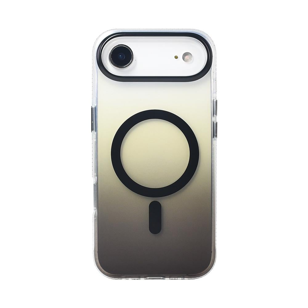 Apple iPhone 17 Air Kılıf M-safe Şarj Özellikli Transparan Renk Geçişli Zore Toros Kapak