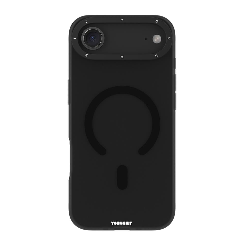 Apple iPhone 17 Air Kılıf M-safe Şarj Özellikli Youngkit Hidden Sand Serisi Kapak