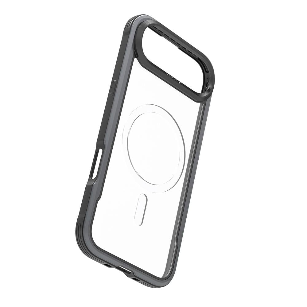 Apple iPhone 17 Air Kılıf M-safe Şarj Özellikli Airbagli Raptic Shield Serisi Şeffaf Arka Yüzey Kapak
