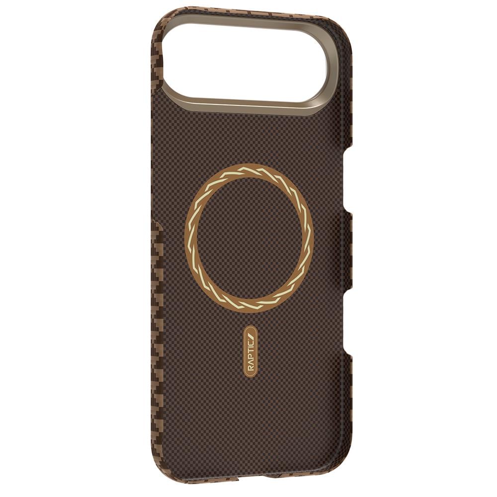 Apple iPhone 17 Air Kılıf M-safe Şarj Özellikli Raptic Aramid Skin Origin Serisi Kapak