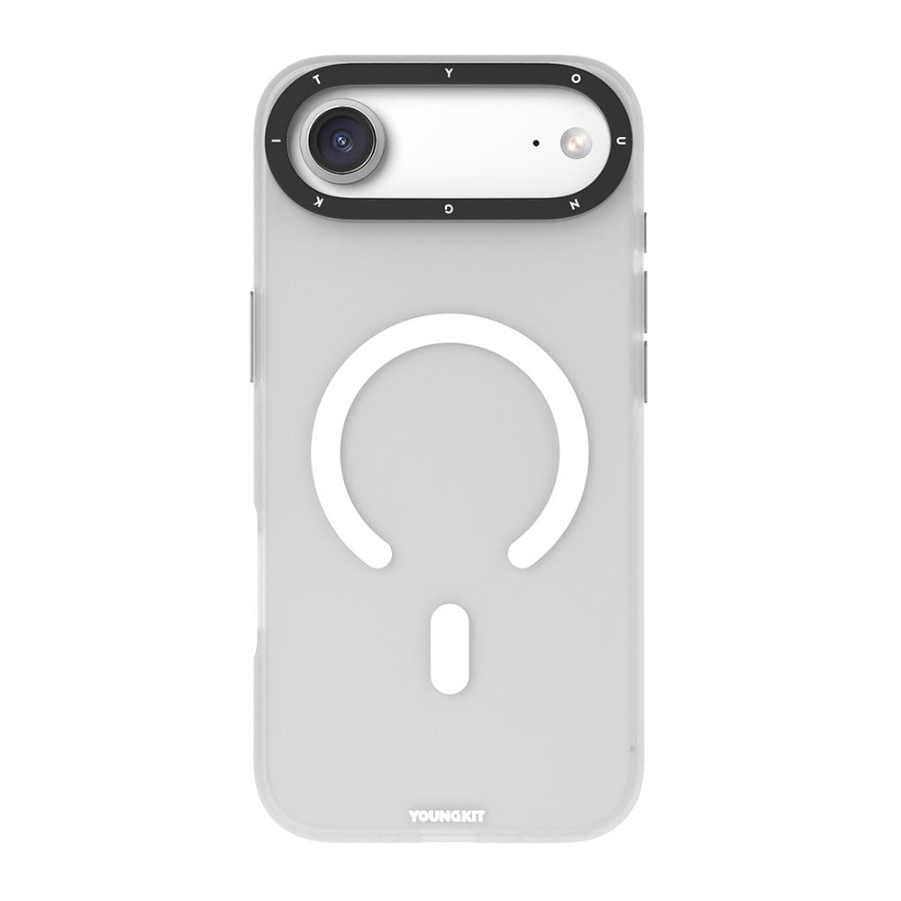 Apple iPhone 17 Air Kılıf M-safe Şarj Özellikli Youngkit Hidden Sand Serisi Kapak