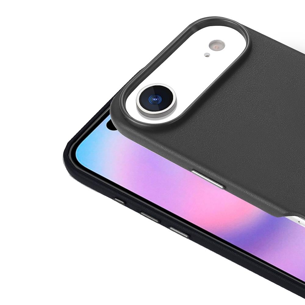 Apple iPhone 17 Air Kılıf M-safe Şarj Özellikli PU Deri Görünümlü Zore Kupra Kapak