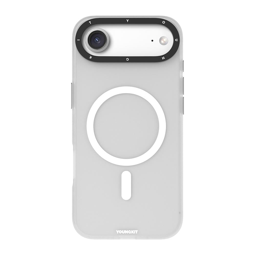 Apple iPhone 17 Air Kılıf M-safe Şarj Özellikli Youngkit Hidden Sand Serisi Kapak