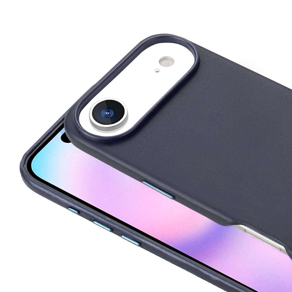 Apple iPhone 17 Air Kılıf M-safe Şarj Özellikli PU Deri Görünümlü Zore Kupra Kapak