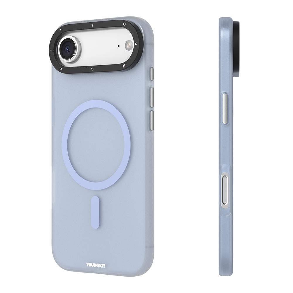 Apple iPhone 17 Air Kılıf M-safe Şarj Özellikli Youngkit Hidden Sand Serisi Kapak