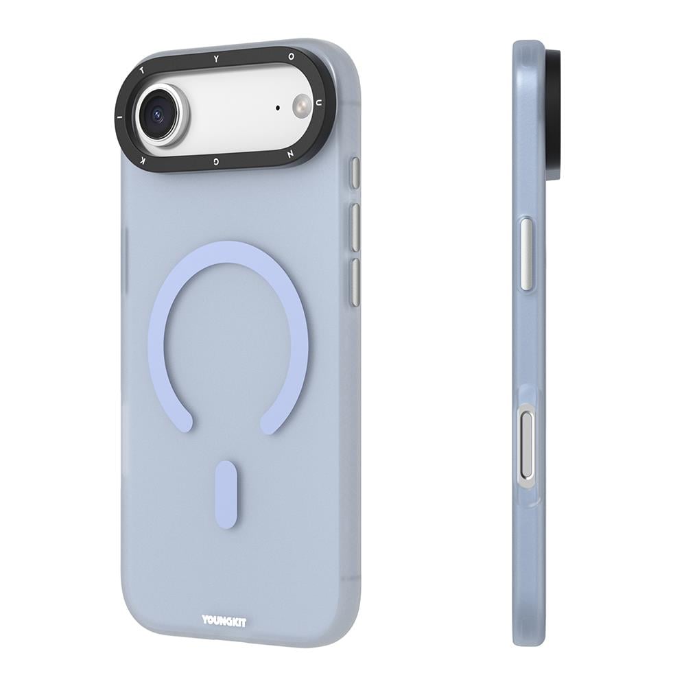 Apple iPhone 17 Air Kılıf M-safe Şarj Özellikli Youngkit Hidden Sand Serisi Kapak