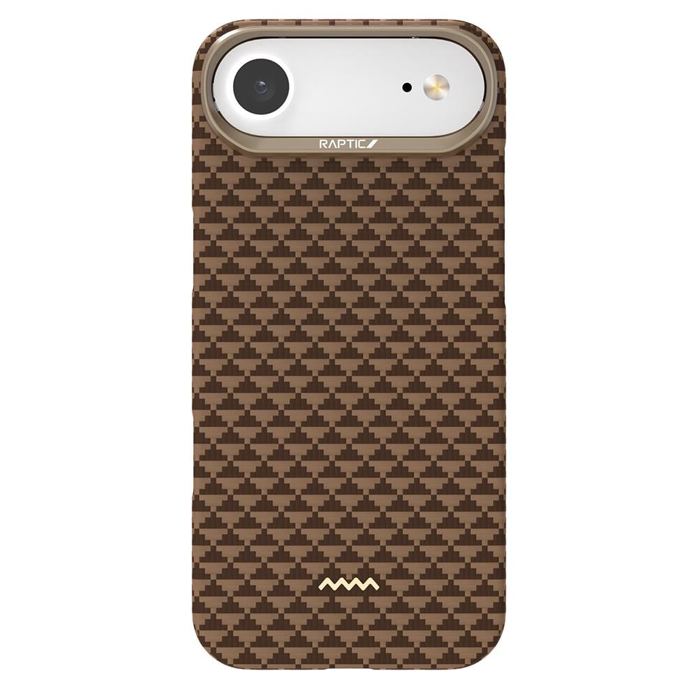 Apple iPhone 17 Air Kılıf M-safe Şarj Özellikli Raptic Aramid Skin Origin Serisi Kapak