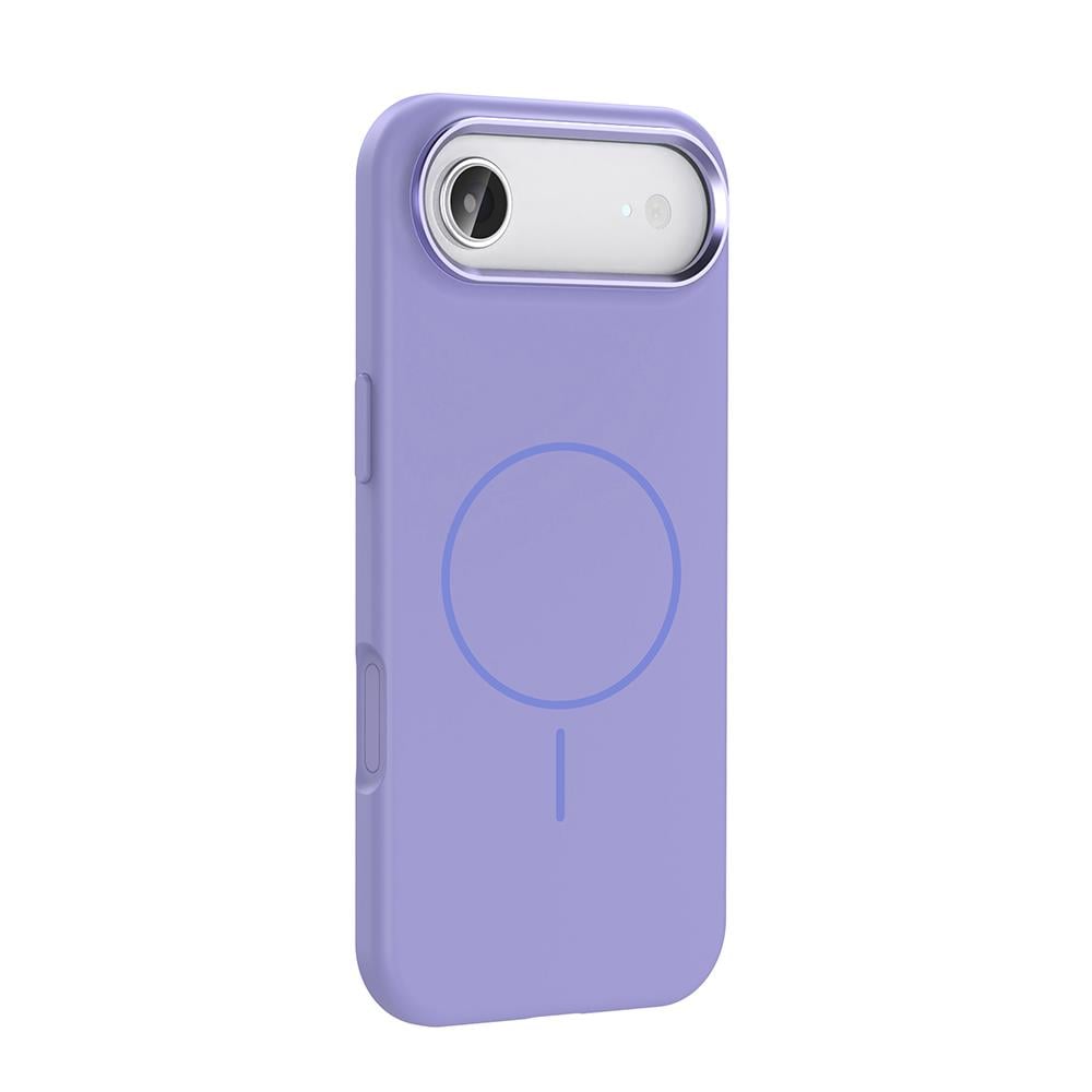 Apple iPhone 17 Air Kılıf M-Safe Şarj Özellikli Metal Kamera Çerçeveli Zore Edi Silikon Kapak