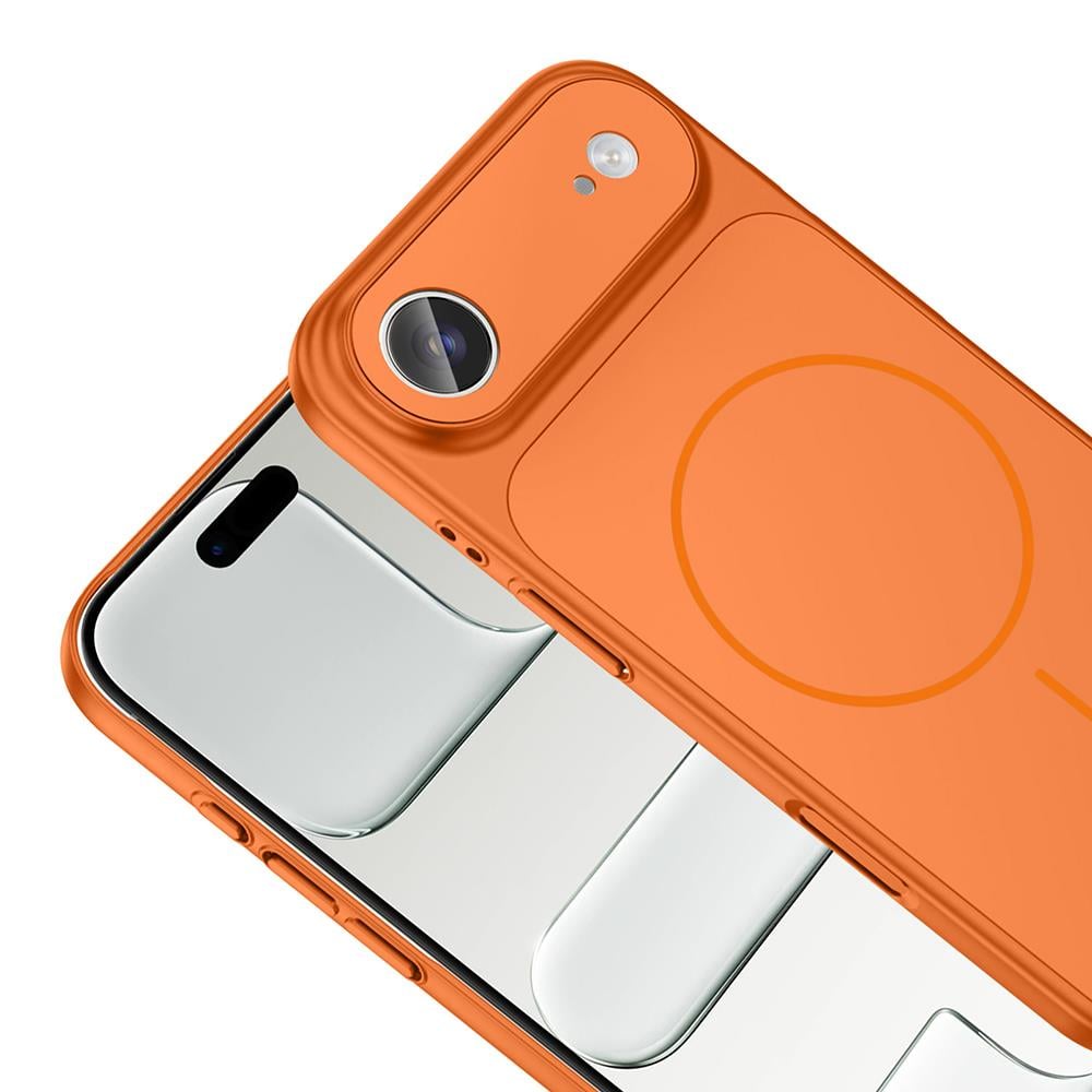 Apple iPhone 17 Air Kılıf Zore M-Safe Şarj Özellikli Kamera Korumalı Formen Kapak