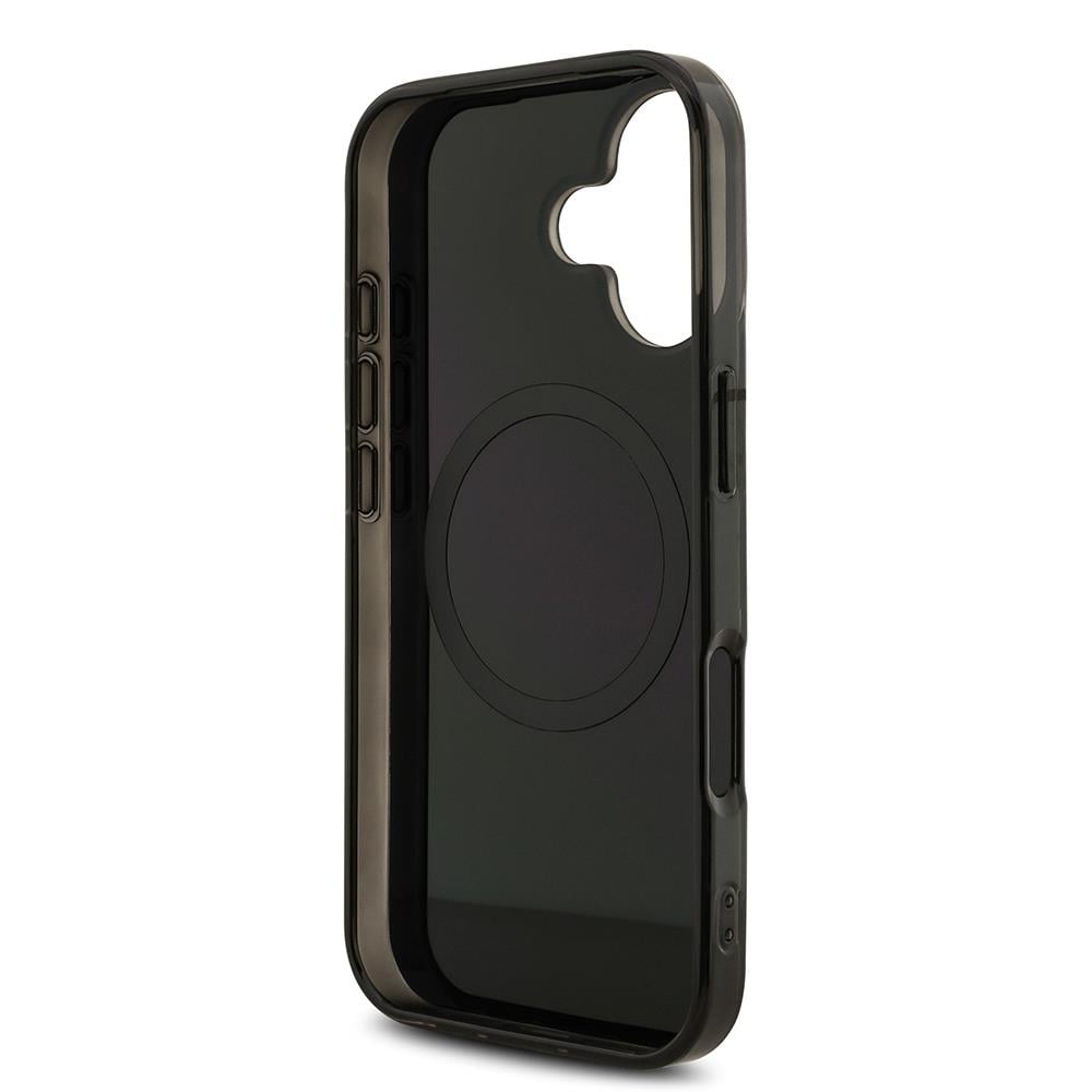 Apple iPhone 17 Kılıf AMG Orjinal Lisanslı Çift Katmanlı Büyük Logolu Petek Desenli Kapak