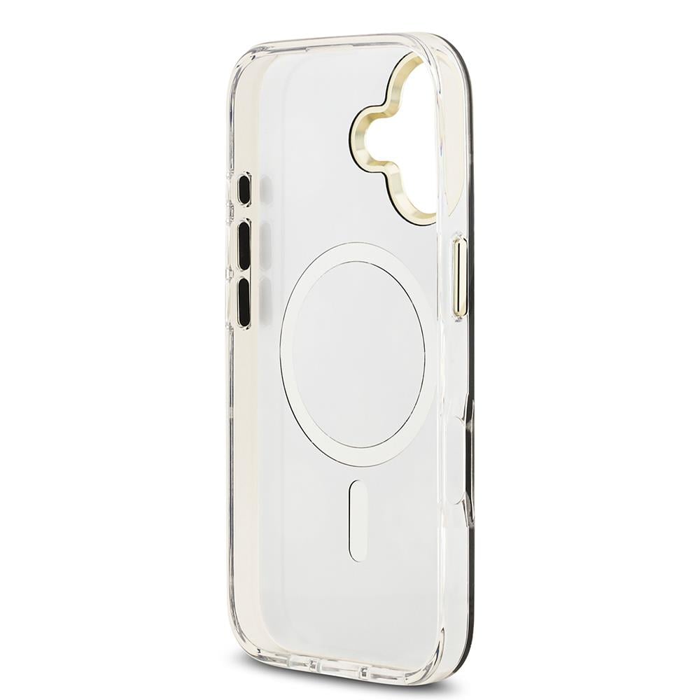 Apple iPhone 17 Kılıf Guess Orjinal Lisanslı Metal Kamera Çerçeveli Simli Aynalı Kapak