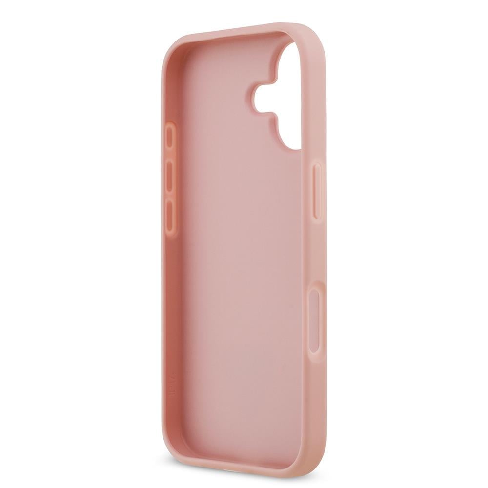 Apple iPhone 17 Kılıf Guess Orjinal Lisanslı Taşlı Arka Yüzey Üçgen Logolu Kapak