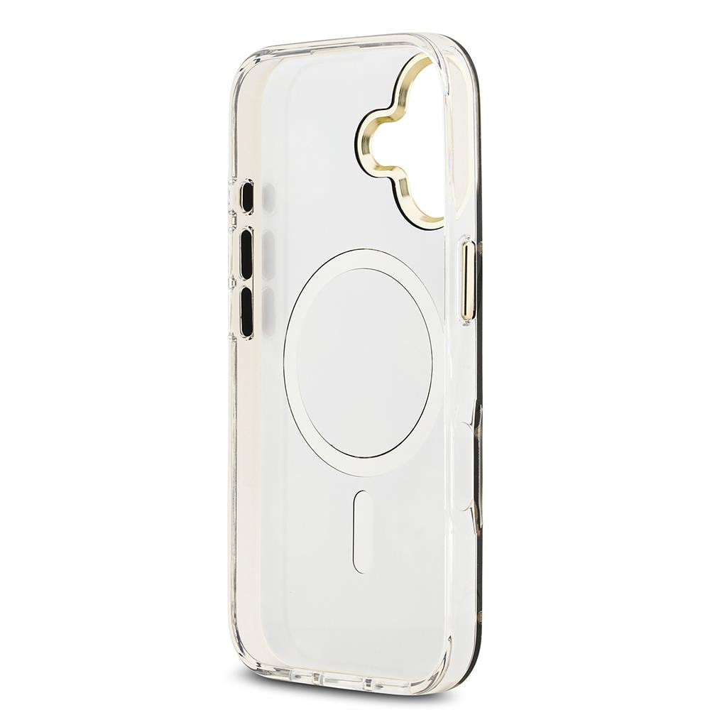 Apple iPhone 17 Kılıf Guess Orjinal Lisanslı Metal Kamera Çerçeveli Simli Aynalı Kapak