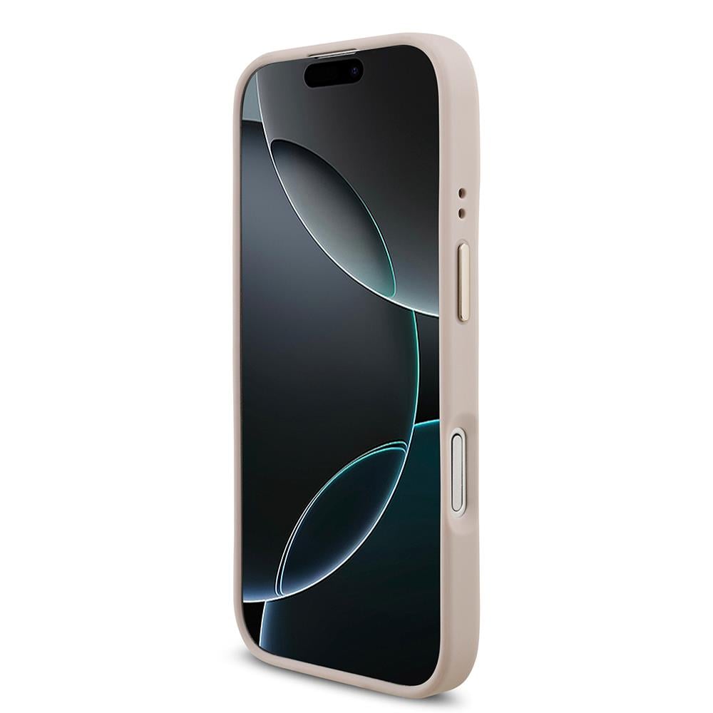 Apple iPhone 17 Kılıf Guess Orjinal Lisanslı 4G Büyük Metal Logolu Kalın Askılı Kapak