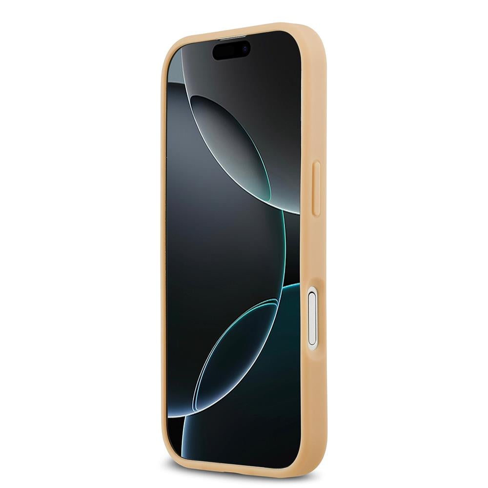 Apple iPhone 17 Kılıf Lacoste Orjinal Lisanslı M-safe Şarj Özellikli PU Deri Tasarımlı Karışık Monogram Desenli Kapak