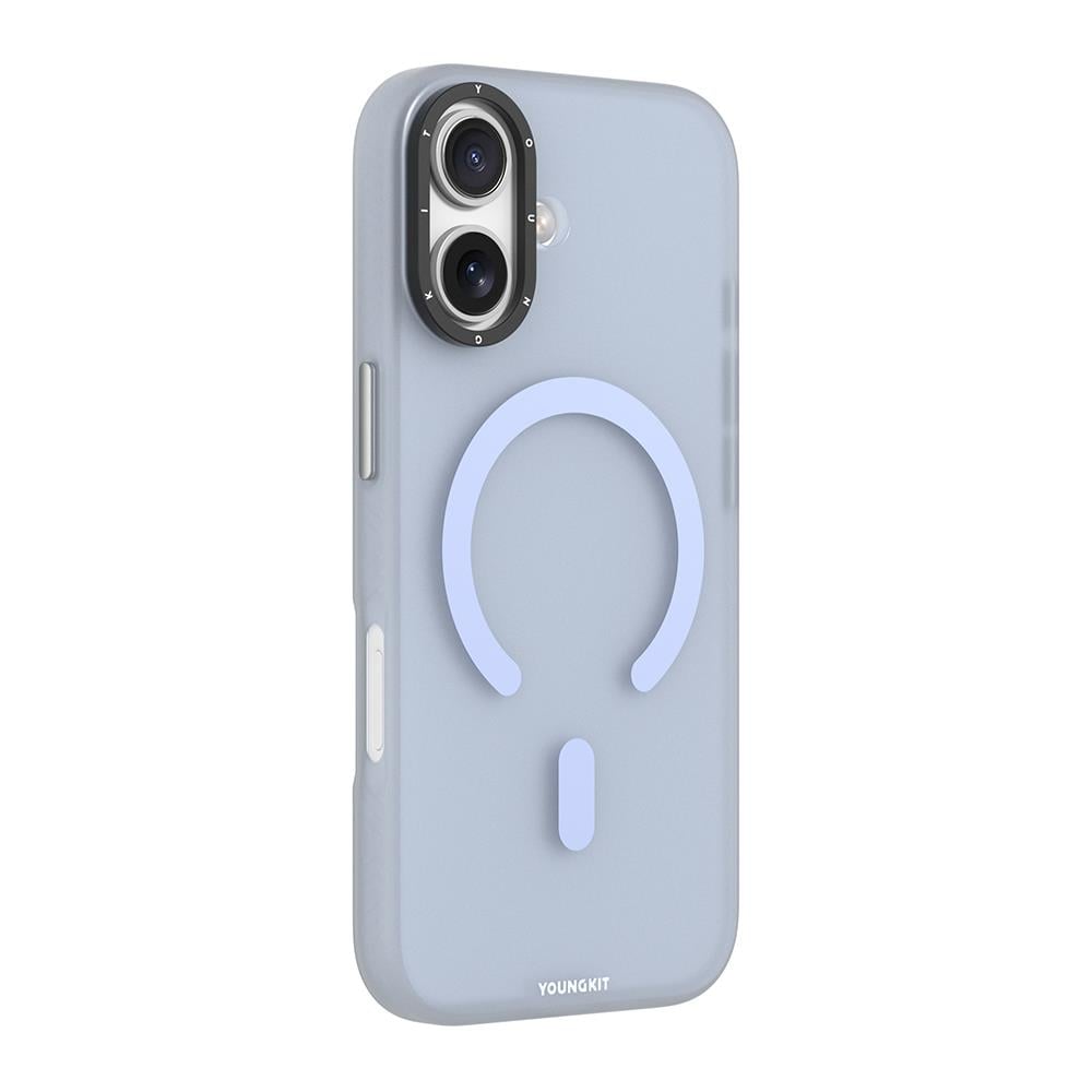 Apple iPhone 17 Kılıf M-safe Şarj Özellikli Youngkit Hidden Sand Serisi Kapak