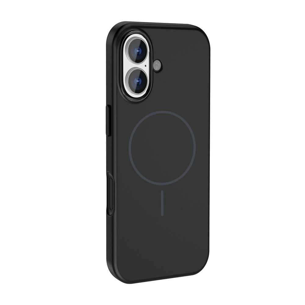 Apple iPhone 17 Kılıf M-Safe Şarj Özellikli Metal Kamera Çerçeveli Zore Edi Silikon Kapak