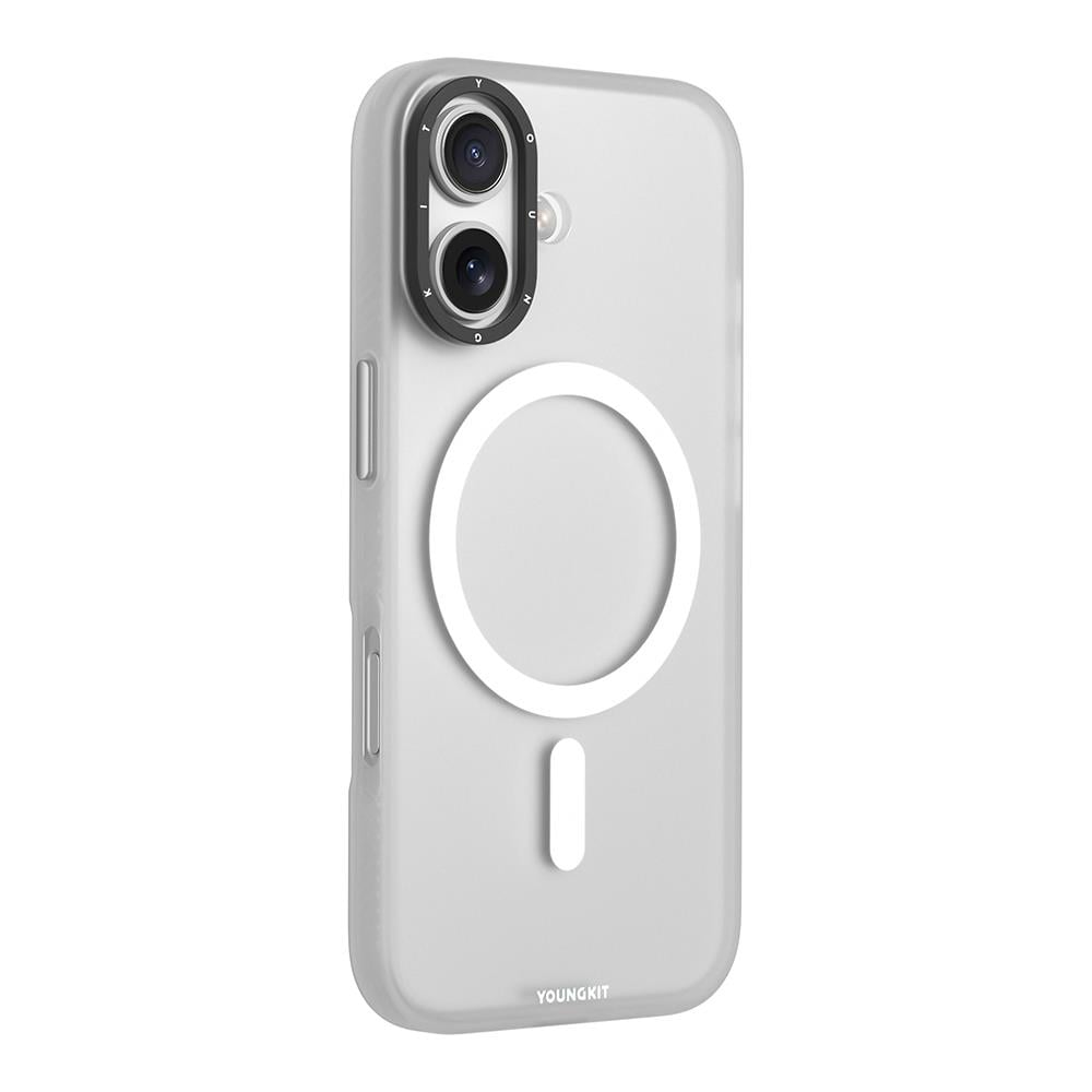 Apple iPhone 17 Kılıf M-safe Şarj Özellikli Youngkit Hidden Sand Serisi Kapak