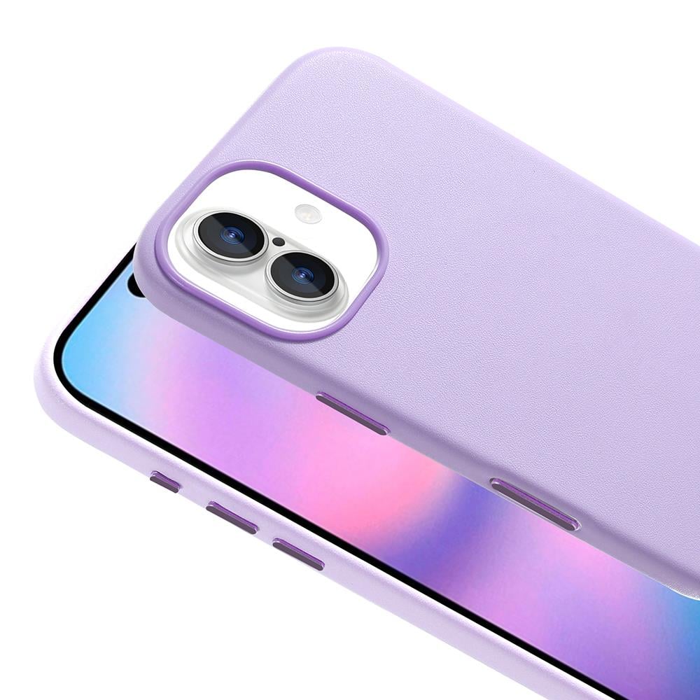 Apple iPhone 17 Kılıf M-safe Şarj Özellikli PU Deri Görünümlü Zore Kupra Kapak