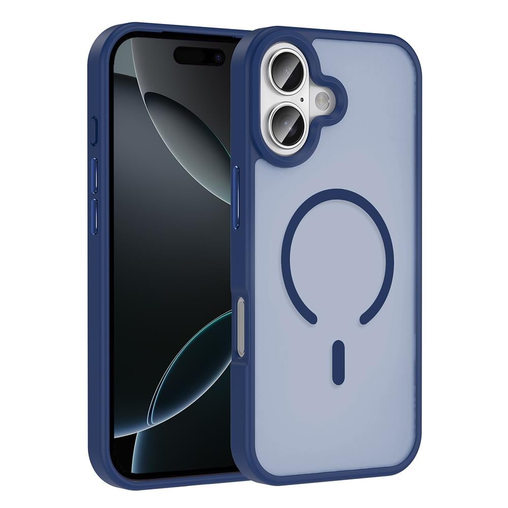 Apple iPhone 17 Kılıf M-safe Şarj Özellikli Mat Arka Yüzey Zore Sio Kapak