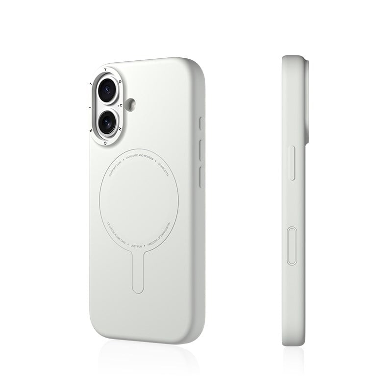 Apple iPhone 17 Kılıf M-Safe Şarj Özellikli Youngkit Morandi Serisi Kapak