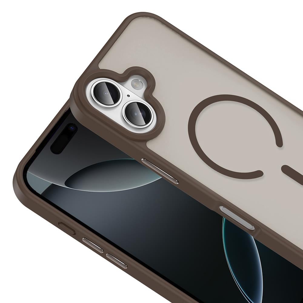 Apple iPhone 17 Kılıf M-safe Şarj Özellikli Mat Arka Yüzey Zore Sio Kapak