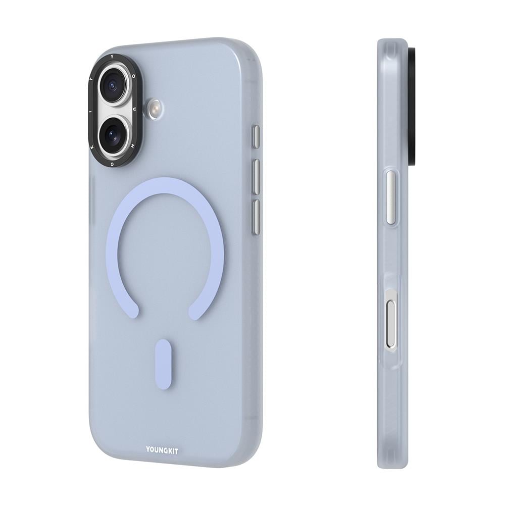 Apple iPhone 17 Kılıf M-safe Şarj Özellikli Youngkit Hidden Sand Serisi Kapak