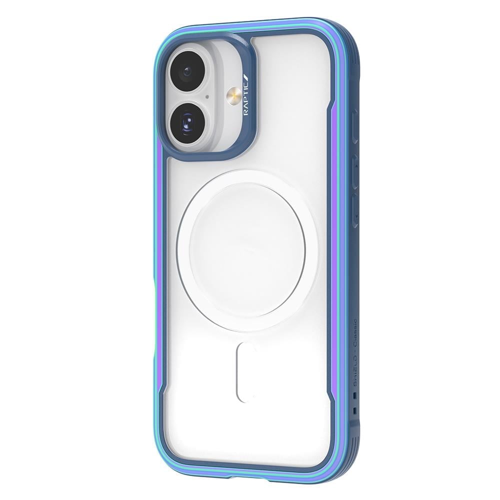 Apple iPhone 17 Kılıf M-safe Şarj Özellikli Airbagli Raptic Shield Serisi Şeffaf Arka Yüzey Kapak