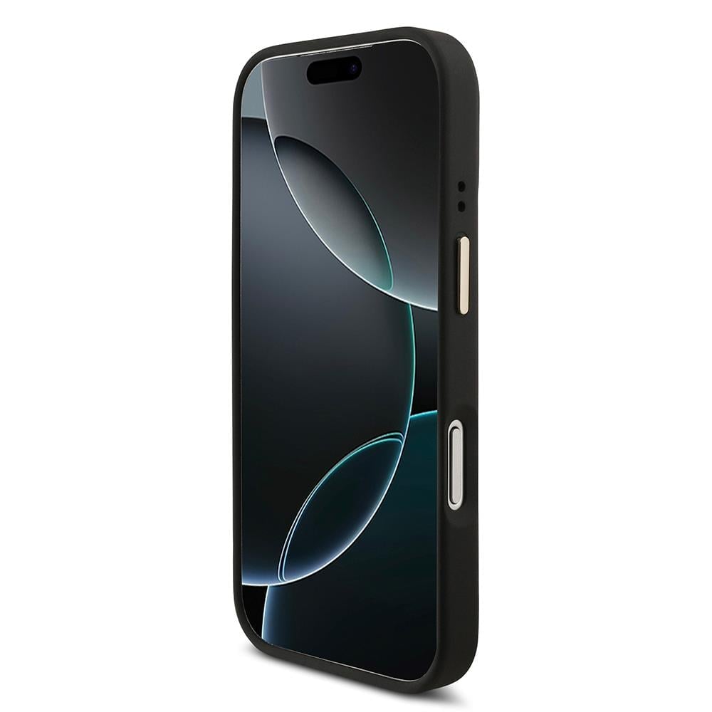 Apple iPhone 17 Pro Guess Orjinal Lisanslı 4G ve Yazı Logolu Kılıf + Ekran Koruyucu + Lens Koruyucu 3in1 Aksesuar Seti