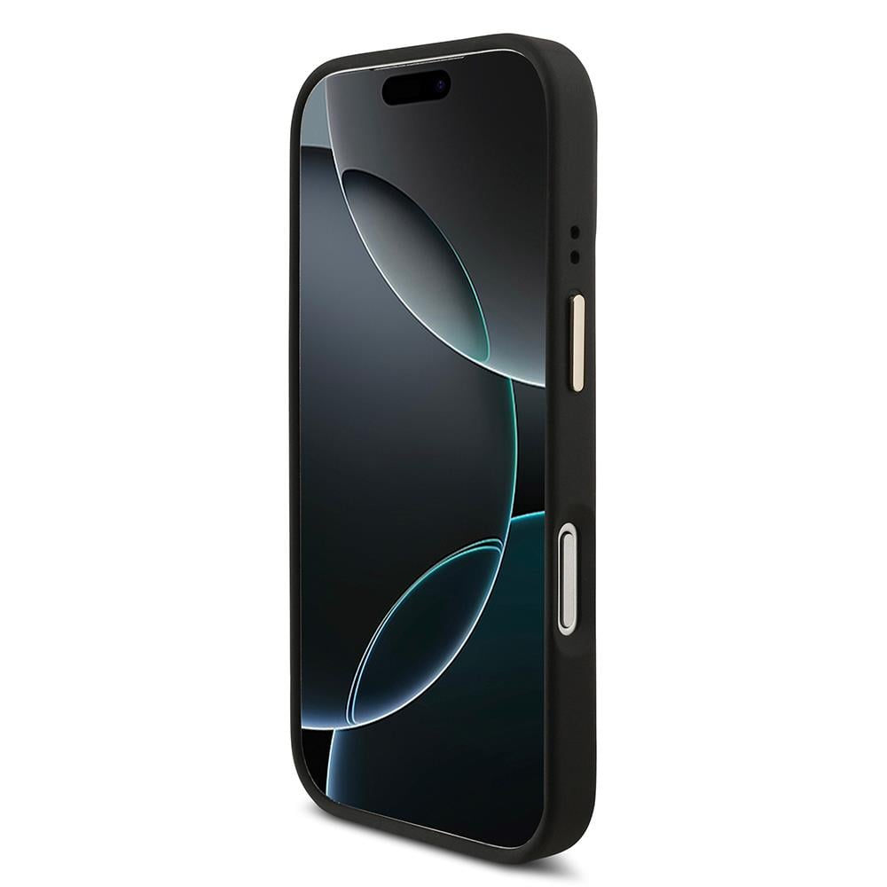 Apple iPhone 17 Pro Guess Orjinal Lisanslı 4G ve Yazı Logolu Kılıf + Ekran Koruyucu + Lens Koruyucu 3in1 Aksesuar Seti
