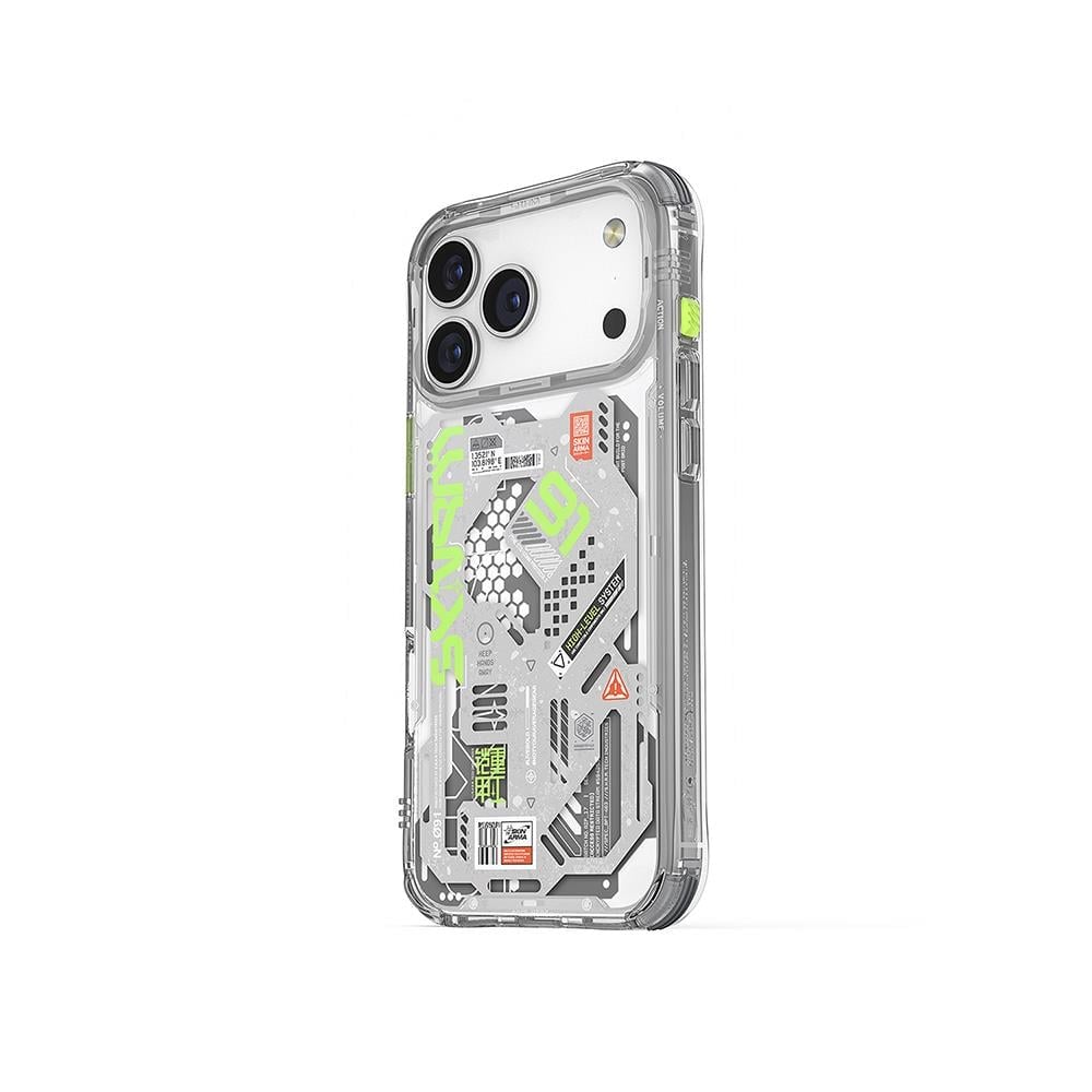 Apple iPhone 17 Pro Kılıf Desenli Airbag Tasarımlı Skinarma Spectra Kapak