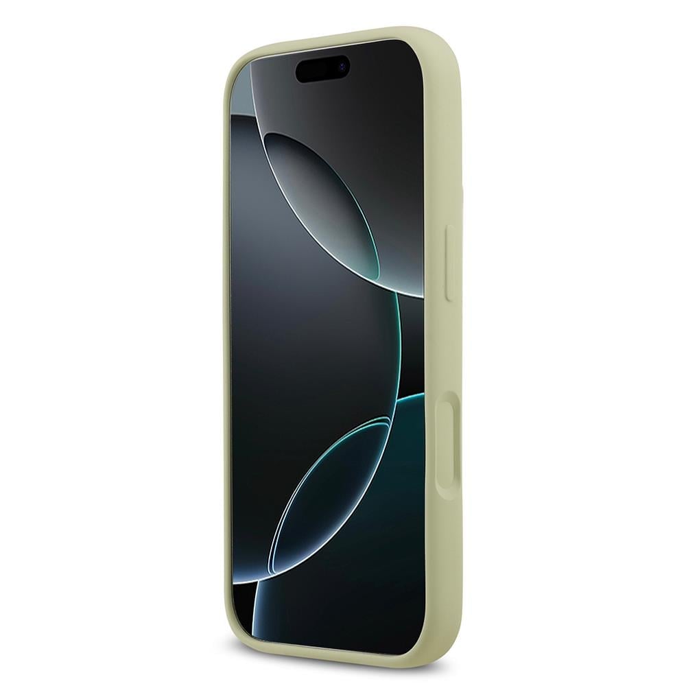 Apple iPhone 17 Pro Kılıf Guess Orjinal Lisanslı Grained Yazı Logolu Kapak