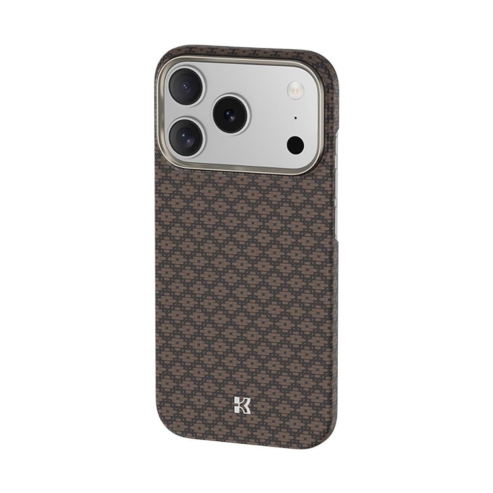 Apple iPhone 17 Pro Kılıf M-Safe Şarj Özellikli Benks ArmorAir ArmorGrid Serisi Kevlar Kapak