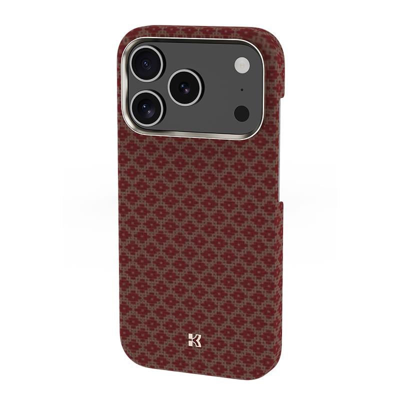 Apple iPhone 17 Pro Kılıf M-Safe Şarj Özellikli Benks ArmorAir ArmorGrid Serisi Kevlar Kapak