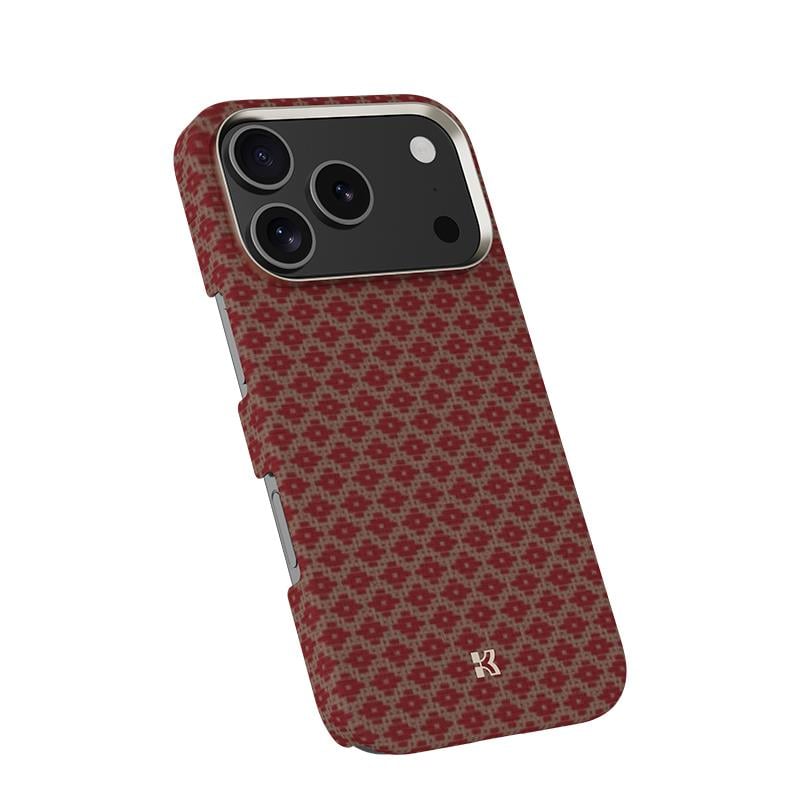 Apple iPhone 17 Pro Kılıf M-Safe Şarj Özellikli Benks ArmorAir ArmorGrid Serisi Kevlar Kapak