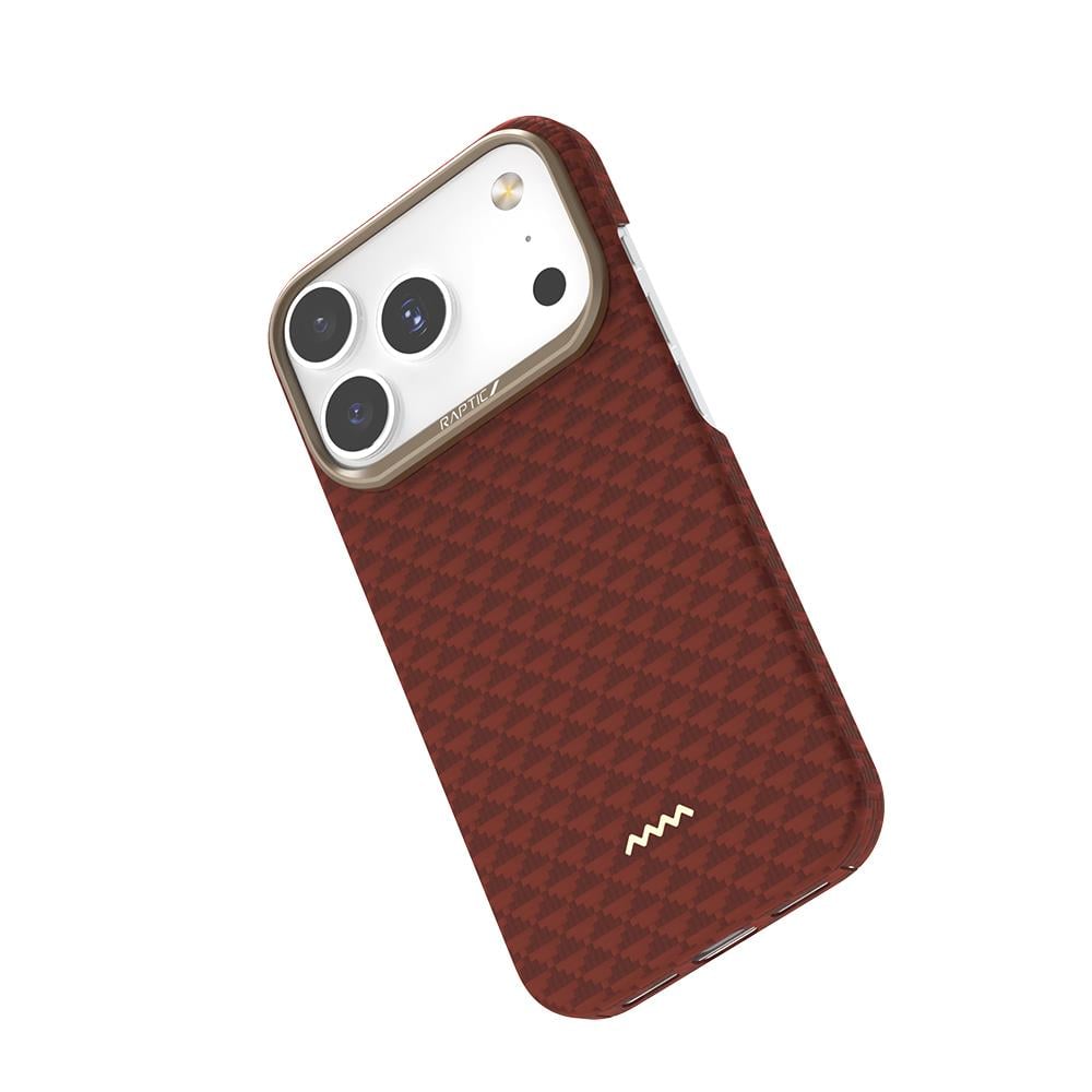 Apple iPhone 17 Pro Kılıf M-safe Şarj Özellikli Raptic Aramid Skin Origin Serisi Kapak