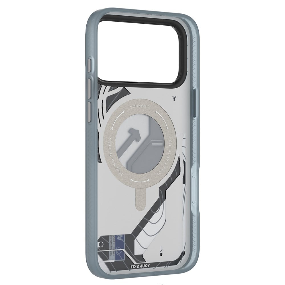 Apple iPhone 17 Pro Kılıf M-safe Şarj Özellikli Youngkit Starship Serisi Kapak